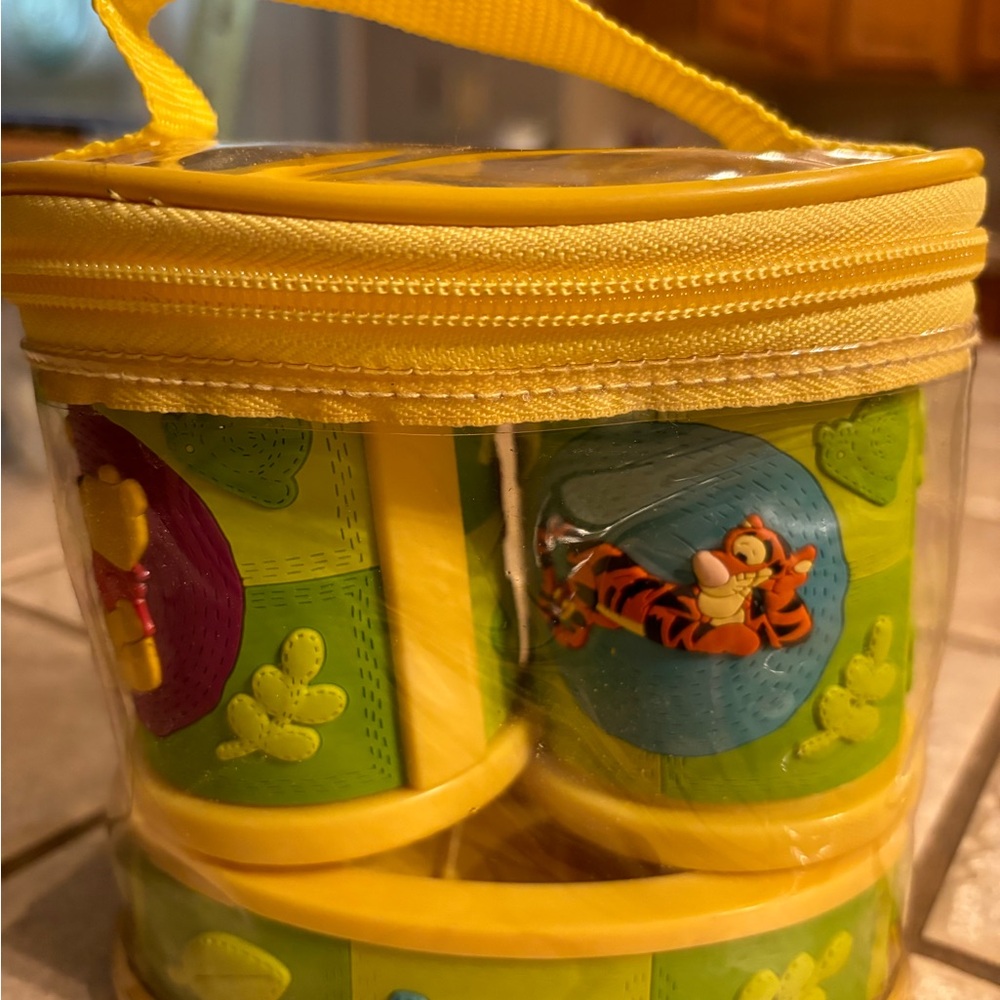 Disney Home “Pooh Collection” 3 Piece Bathroom Acc. Factory Sealed From Kmart￼